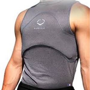 Evoshield Gray Sleeveless Athletic Shirt